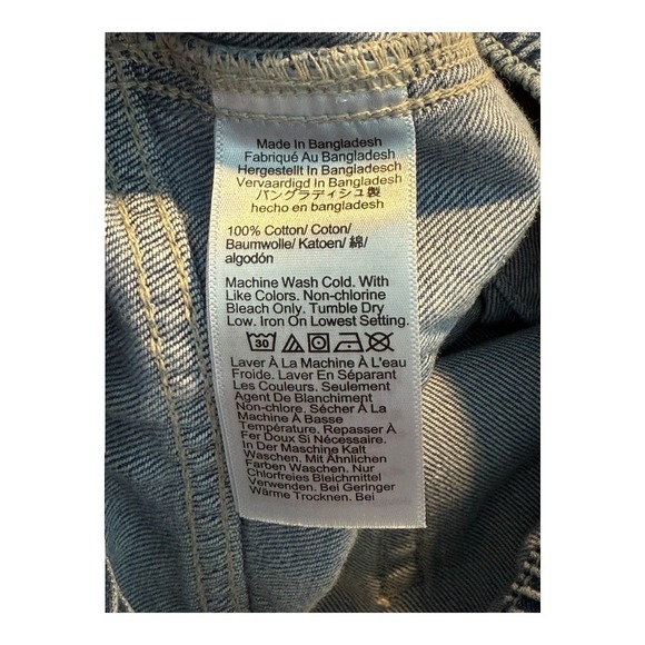 CrewCuts Denim Pull-On‎ Pants Elastic Waist Pockets Casual Kid Size 4 - Picture 4 of 5